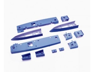 Freewing J-10A Vigorous Dragon Blue 90mm EDF Jet Main Wing Plastic Part Set